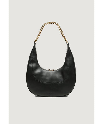 PINKO Black Leather Handbag