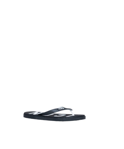 Icon Black Rubber Sandal