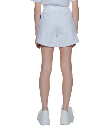 Icon White Cotton Short