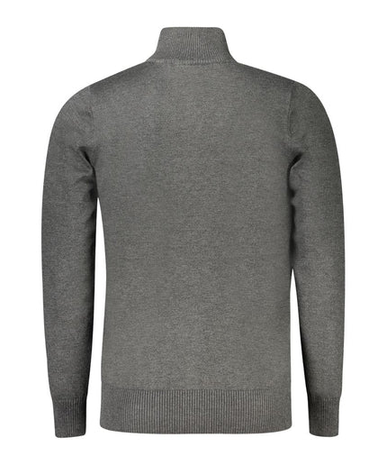 Coveri Moving Gray Nylon Sweater