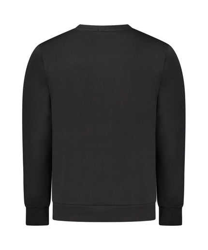 Rifle Black Cotton Sweater