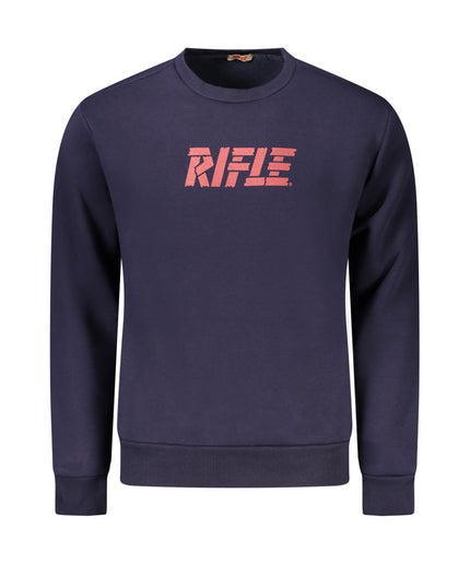 Rifle Blue Cotton Sweater