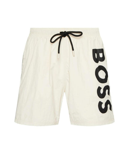 Hugo Boss Beige Polyester Swimwear