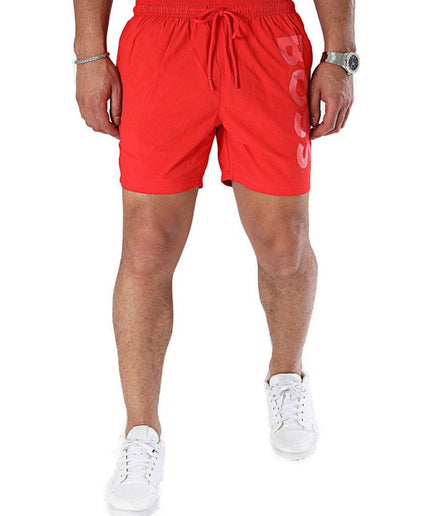 Hugo Boss Red Polyester Swimwear