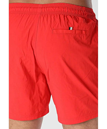 Hugo Boss Red Polyester Swimwear