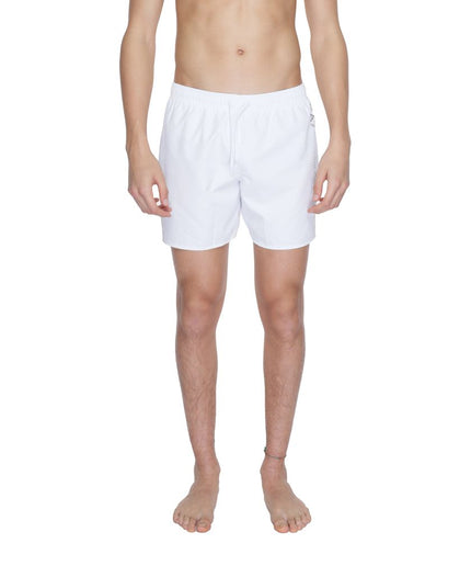 EA7 Emporio Armani White Polyester Swimwear