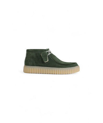 Clarks Green Suede Boot