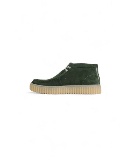 Clarks Green Suede Boot