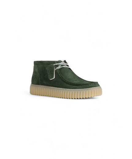 Clarks Green Suede Boot