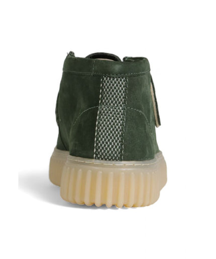 Clarks Green Suede Boot