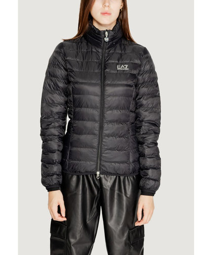 EA7 Emporio Armani Black Polyamide Jackets & Coat