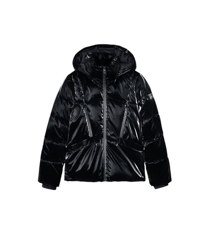 Desigual Black Polyester Jackets & Coat