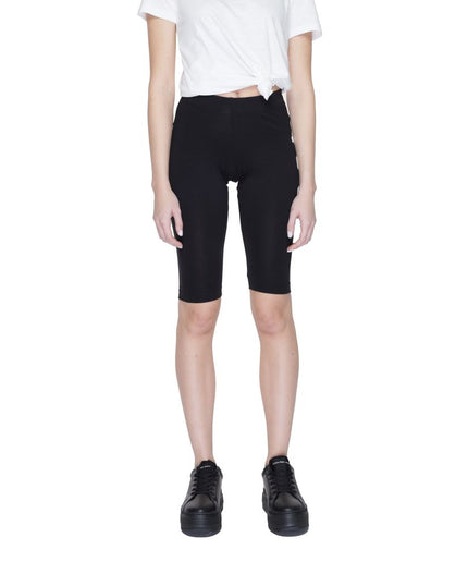 Icon Black Cotton Short