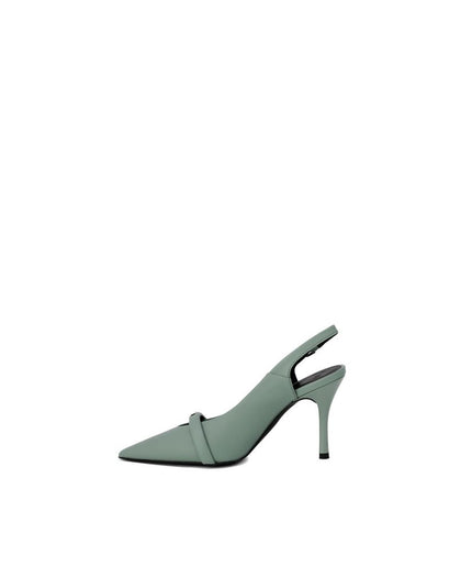 Furla Green Leather Pump