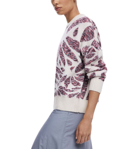 Desigual Bordeaux Polyester Sweater