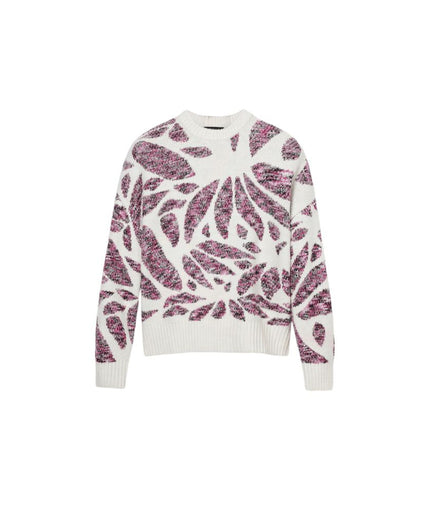 Desigual Bordeaux Polyester Sweater