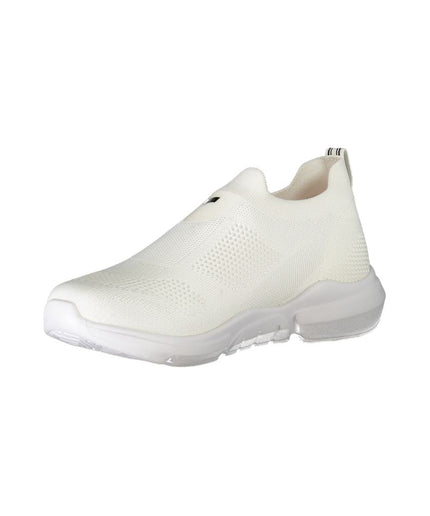 Gas White Polyester Sneaker