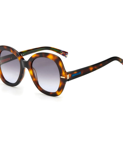 Missoni Brown Metal Sunglasses