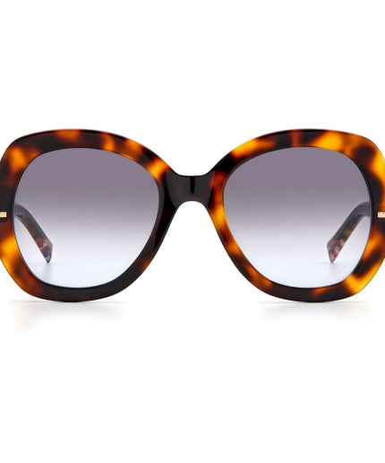 Missoni Brown Metal Sunglasses