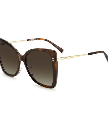 Missoni Brown Metal Sunglasses