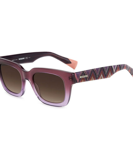 Missoni Purple Acetate Sunglasses