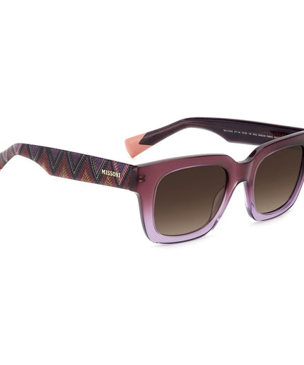 Missoni Purple Acetate Sunglasses