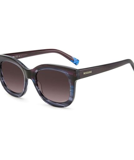 Missoni Blue Plastic Sunglasses