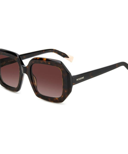 Missoni Brown Plastic Sunglasses