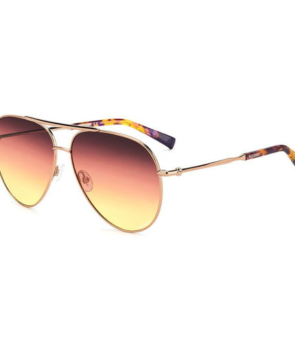 Missoni Gold Metal Sunglasses