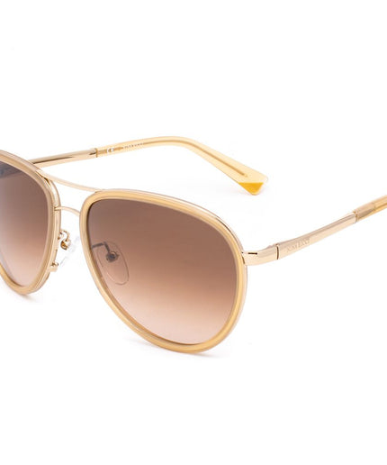 Nina Ricci Gold Acetate Sunglasses