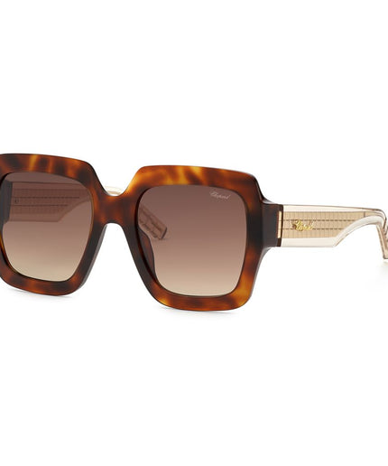 Chopard Brown Acetate Sunglasses