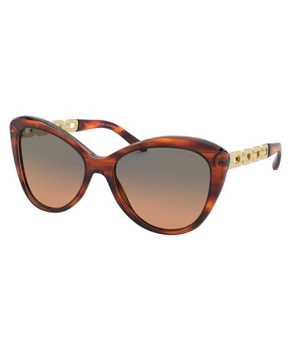 Ralph Lauren Brown Metal Sunglasses