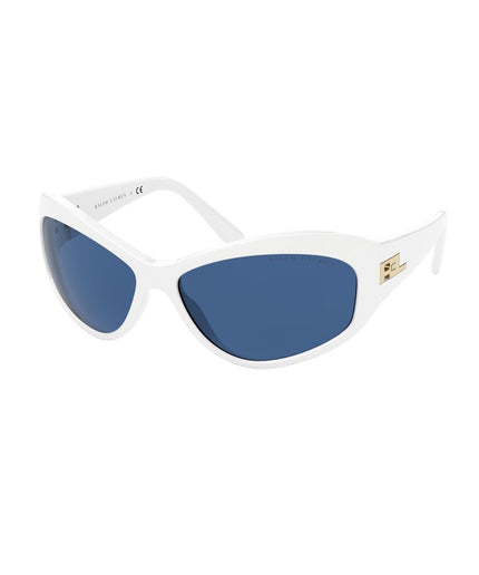 Ralph Lauren White Resin Sunglasses