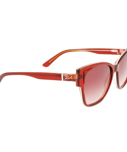 Karl Lagerfeld Orange Acetate Sunglasses