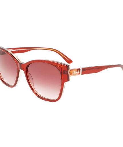 Karl Lagerfeld Orange Acetate Sunglasses