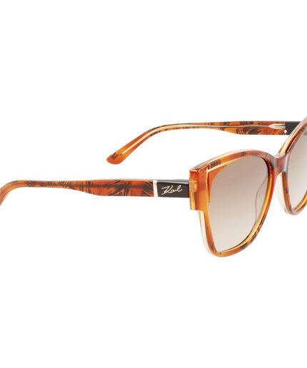 Karl Lagerfeld Orange Acetate Sunglasses