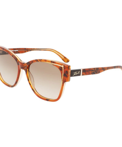 Karl Lagerfeld Orange Acetate Sunglasses