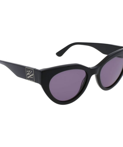 Karl Lagerfeld Black Acetate Sunglasses