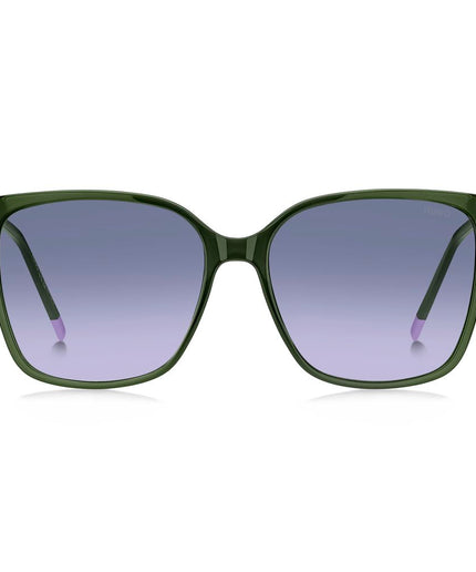 Hugo Boss Green Resin Sunglasses