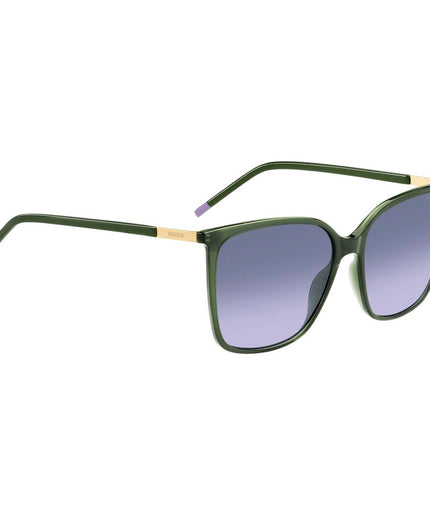 Hugo Boss Green Resin Sunglasses