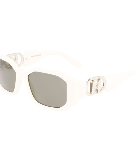 Karl Lagerfeld White Injected Sunglasses