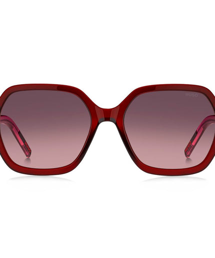 Hugo Boss Red Acetate Sunglasses