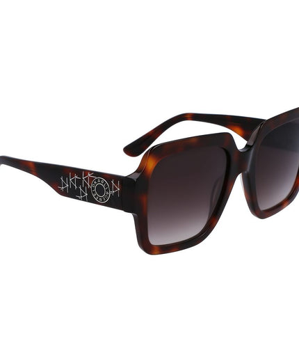 Karl Lagerfeld Brown Acetate Sunglasses