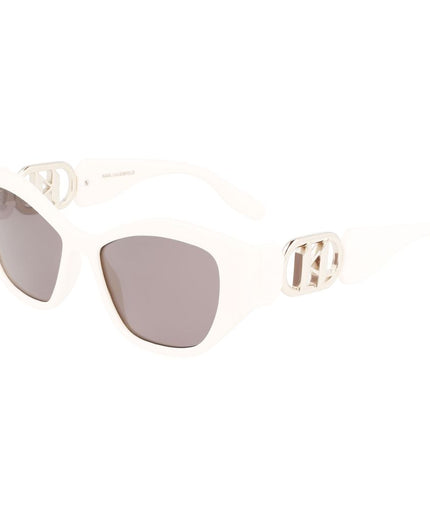 Karl Lagerfeld White Injected Sunglasses