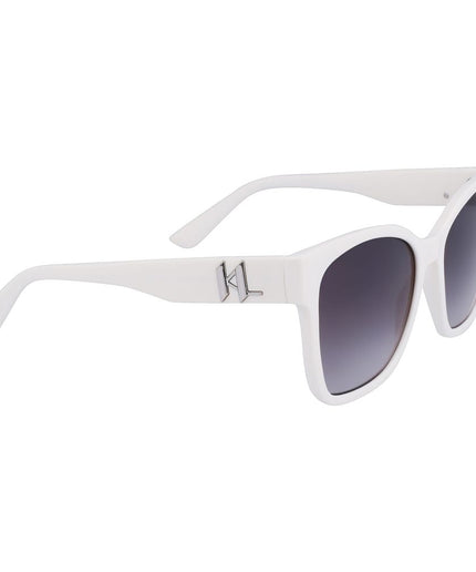 Karl Lagerfeld White Injected Sunglasses