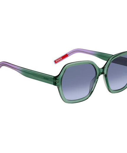 Hugo Boss Green Acetate Sunglasses