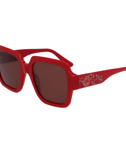 Karl Lagerfeld Red Acetate Sunglasses