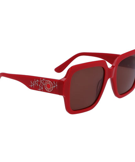 Karl Lagerfeld Red Acetate Sunglasses