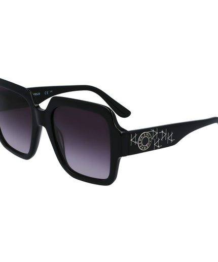 Karl Lagerfeld Black Acetate Sunglasses