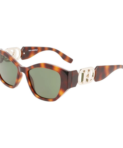 Karl Lagerfeld Brown Injected Sunglasses